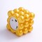 Gold 2 Metallic 2" Bubble Cube Flameless LED Candles Centerpieces Party Events